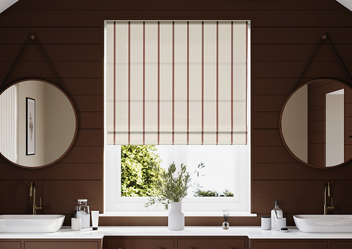 The British Stripe Co. Victoria, Teignbridge No.1 - Twist&Fit Roman Blind - Image 3